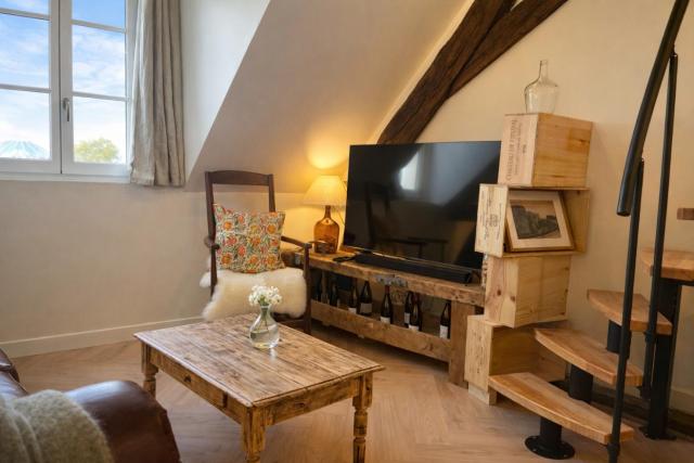 signature bois et cuir - appartement d exception