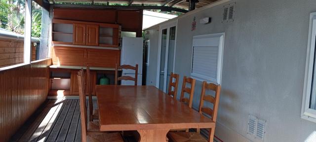 Mobilhome et chalet 8 personnes piscine