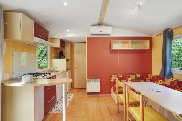 Mobilhome Chataignier 4p climatisé