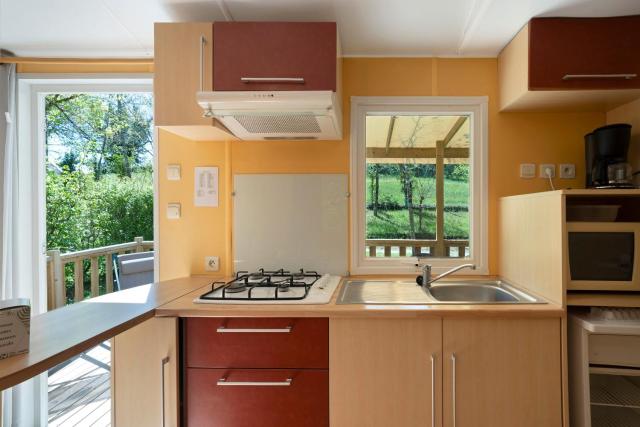 Mobilhome Noyer avec terrasse 4p