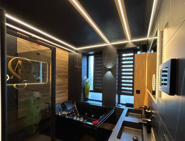 Chambre business-romantique, jacuzzi, billard, clim