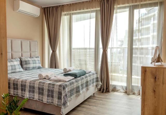 Modern studio in Skyline Varna - Sea view, Spa & Parking by Flat Manаger