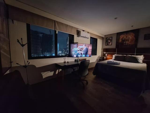 Quarto dentro do Hotel Transamérica Executive Chácara Santo Antônio