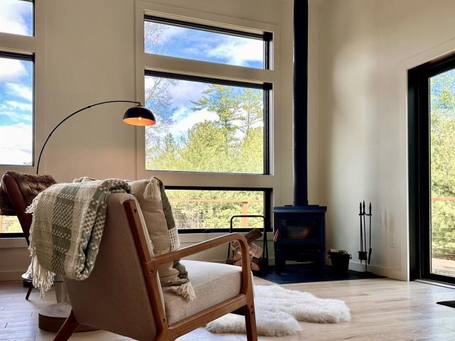 Modern Forest Retreat Near Barryville Sleeps 8