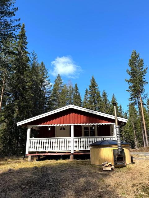 Luxe cabin in Hovfjället with Hot Tub