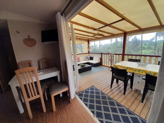 Maison mobilhome sans vis à vis au calme et en hauteur