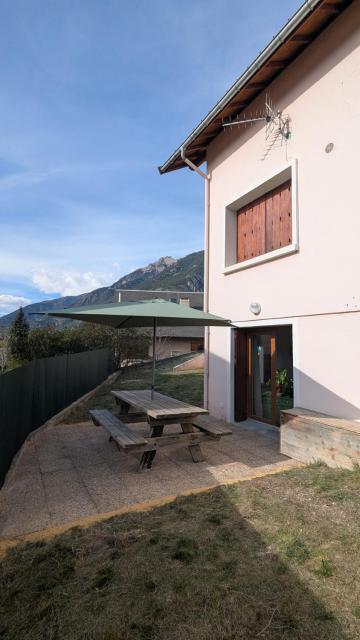 Appartement deux personnes avec jardin