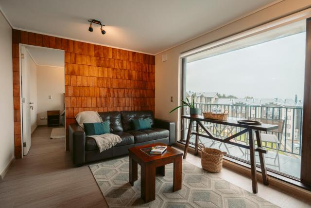 DEPTO SUR BOUTIQUE PUERTO MONTT Acogedor departamento 1D 1B con parking, wifi y terraza