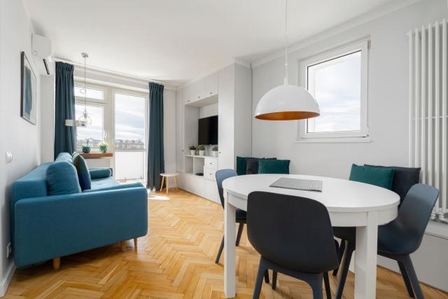 Sky View Apartment Nowowiejska - Panorama Centrum & PKiN
