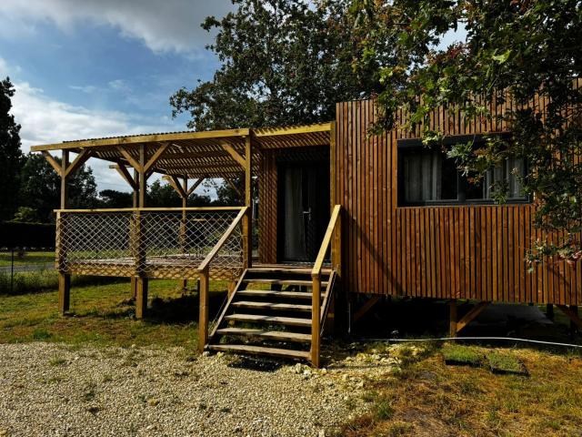 Ecofriendly tinyhouse on an enclosed property