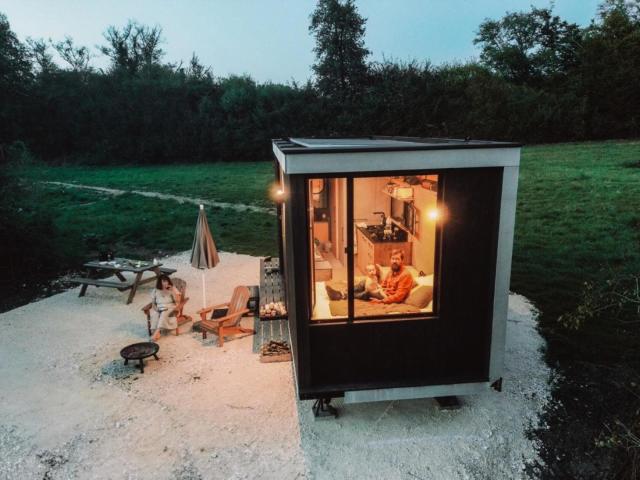 Domaine de L'Atrée - Parcel Tiny House - Tiny House 2 en Bourgogne à 2h de Paris MAE-3523