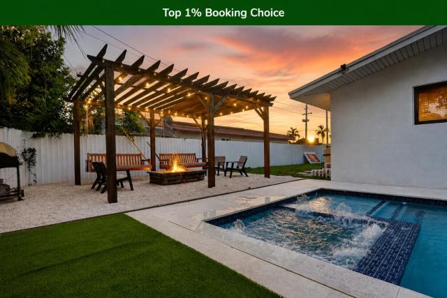 Miami Private Pool Home 15 min to Beach - Aventura