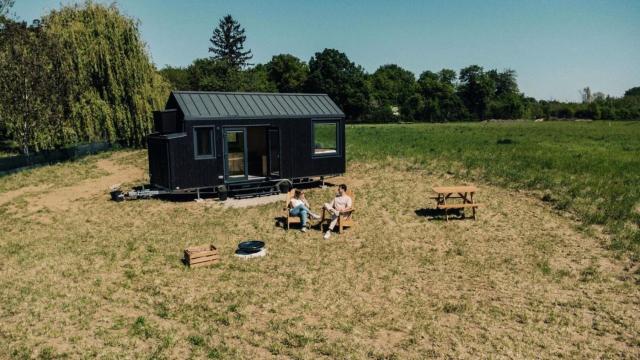 Essards - Parcel Tiny House - Tiny House près des chevaux en Bourgogne, à 1H50 de Lyon MAE-1213
