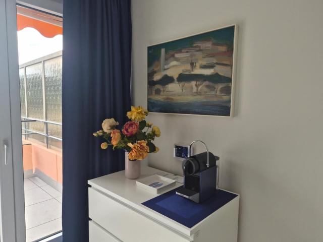 Sunny Lake View Blue & Orange- Family Suite Bissone