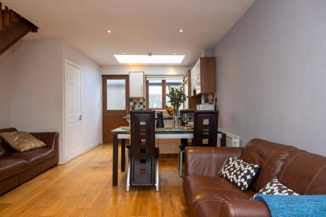 Coastal town house beside train and buses only 5 kilometers from city centre