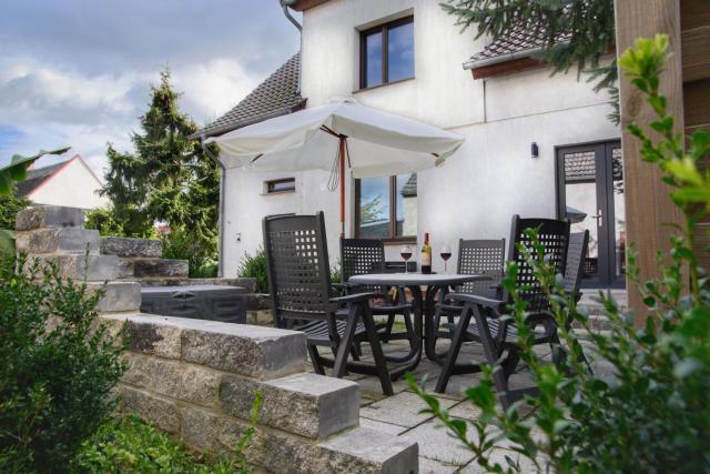 Haff-Ostseeferienhausapartment Erdgeschoß
