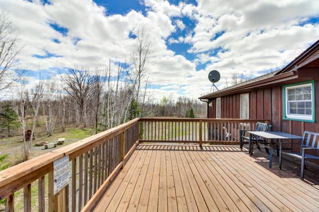 40-Acre Brook Park Retreat Near Lakes & Fishing!