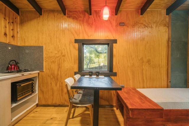 M Refugio 4 personas Cocina Bosque Nativo Cerca centro de ski