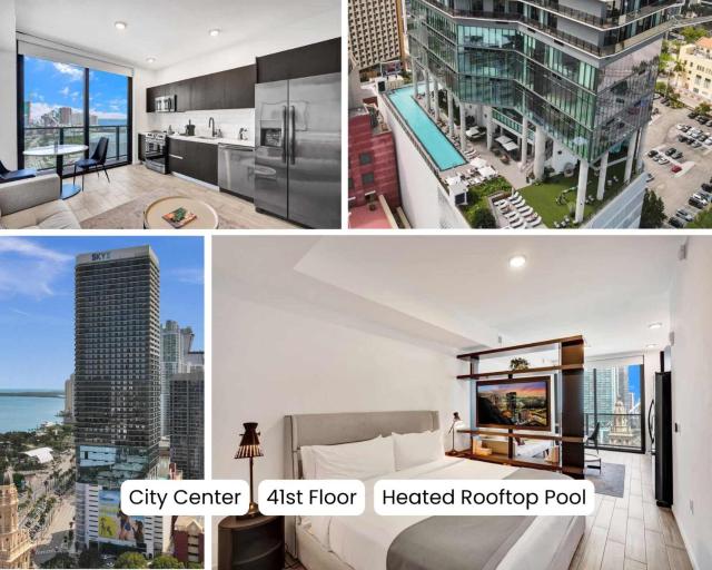 4102 Lux Miami Studio City Bay Views