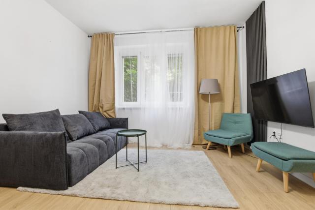 New 1BR Apt steps to Nivy and Bus Station