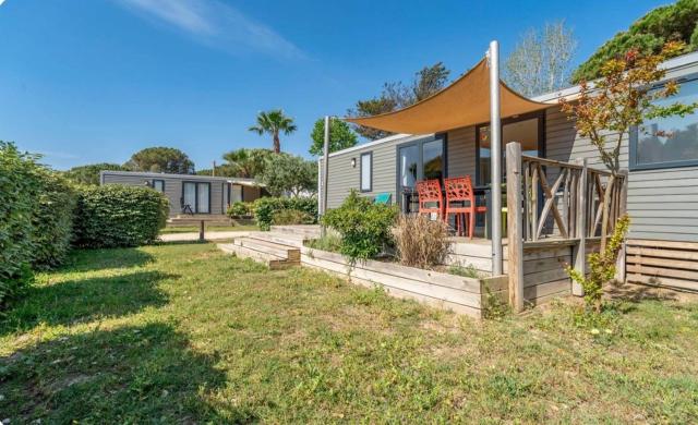 Mobil-home 3ch Climatisé Camping 5 Plage 500m
