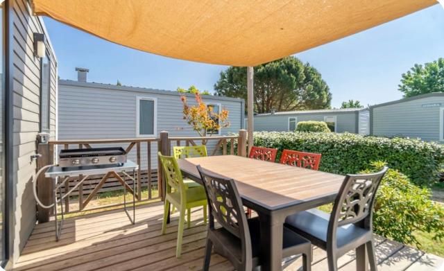 Mobil-home 3ch Climatisé Camping 5 Plage 500m