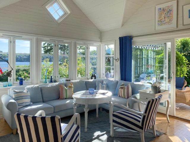 Maritime Cabin On Island With Beach