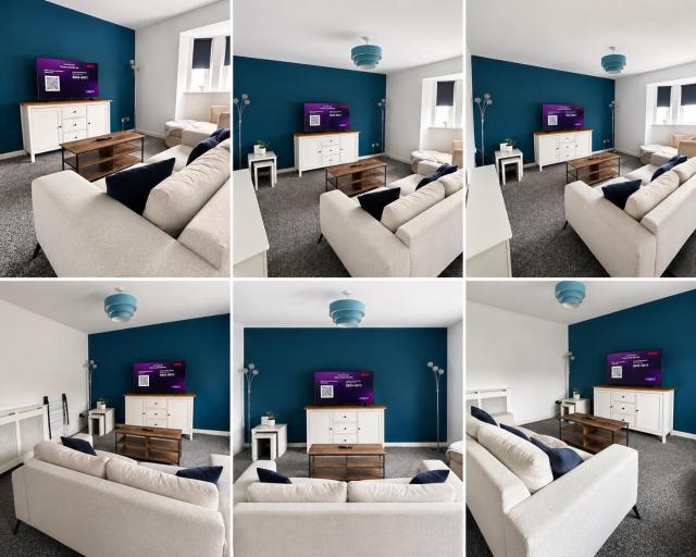 Modern 2BR Glasgow Apartment With 2 Bathrooms & Free Parking