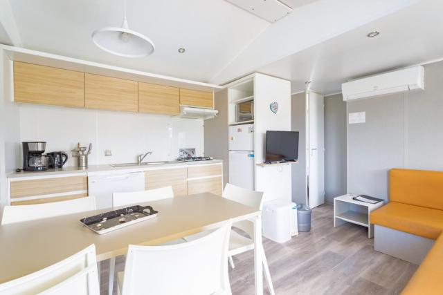 Mobil-home dans camping 5 étoiles