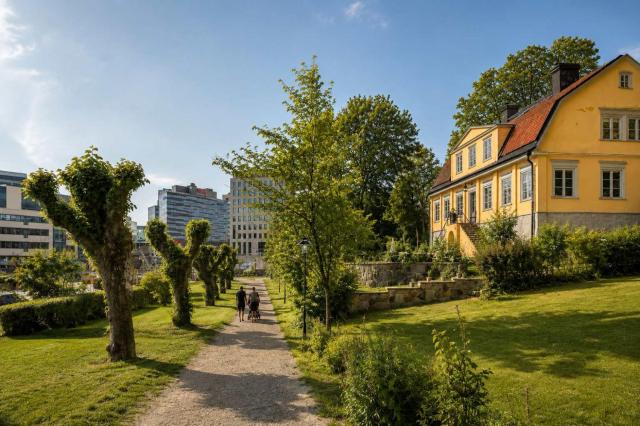 300 Year Old Mansion Villa in Solna Mall of Scandinavia