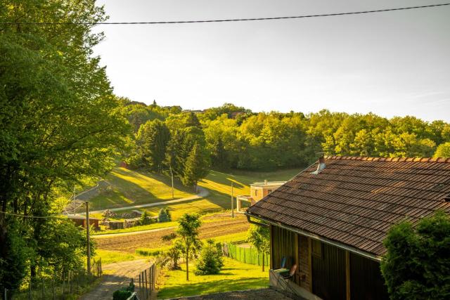 Forest Cabin with Heated Pool, Jacuzzi & Billiards by Destination Green Croatia