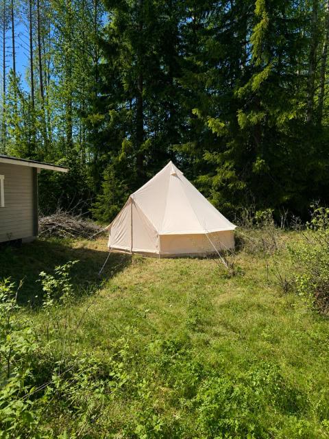 Glamping teltta Venekoski