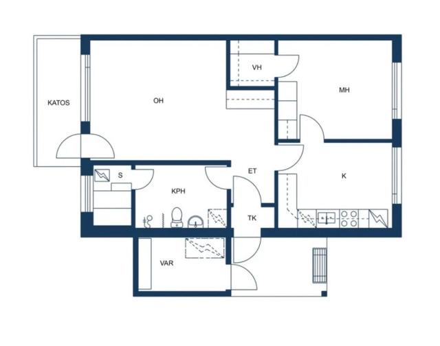 Peaceful one-bedroom apartment, private yard and parking