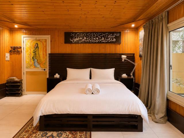 Wooden Cabin in a private villa in New Cairo