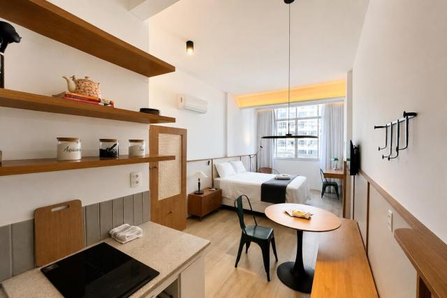 Loft in downtown Rio, 1 minute from the Carioca Metro station