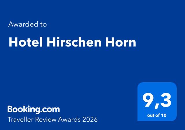 Hotel Hirschen Horn