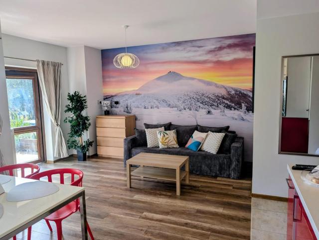 Apartament Widok na Szrenicę z tarasem