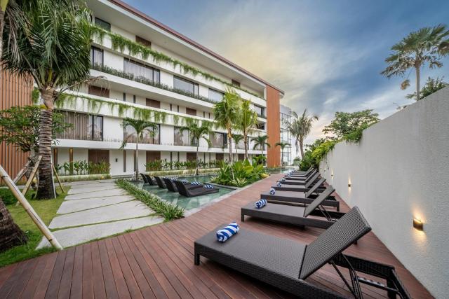 Horizon Cemagi 1BR with private pool - Rice view
