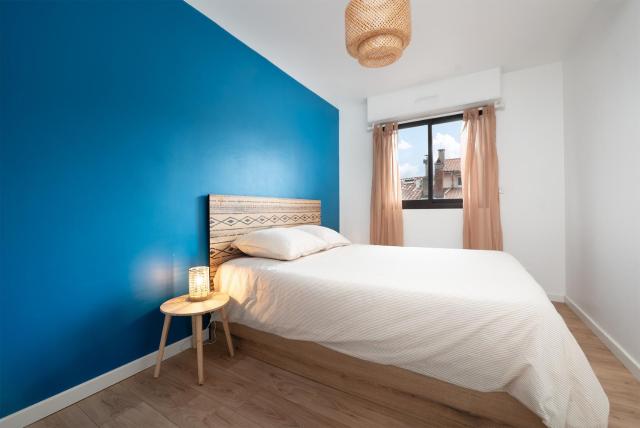 Appartement climatisé - 2 chambres - centre toulouse - parking privé