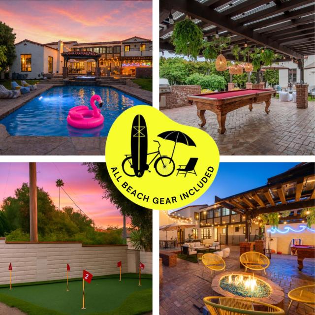Epic Resort Villa: Pool Spa Firepit View Games