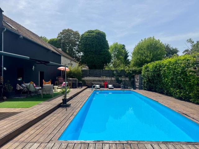 La Villa d'ElodibiZa, 45mn de Paris en train avec piscine !