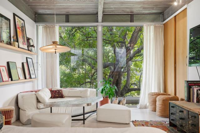 2 Level Hollywood Hills Home with First Floor Pool and Garden by Colby and Conrad