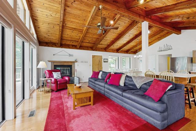Lakefront Escape with Private Docks, Three-Season Room, and Spacious Bunk Room