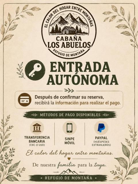 Cabaña Los Abuelos -Refugio de montaña familiar