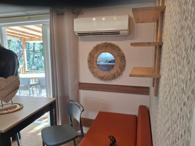 Mobilhome argeles sur mer camping le clos du thym chemin de neguebous