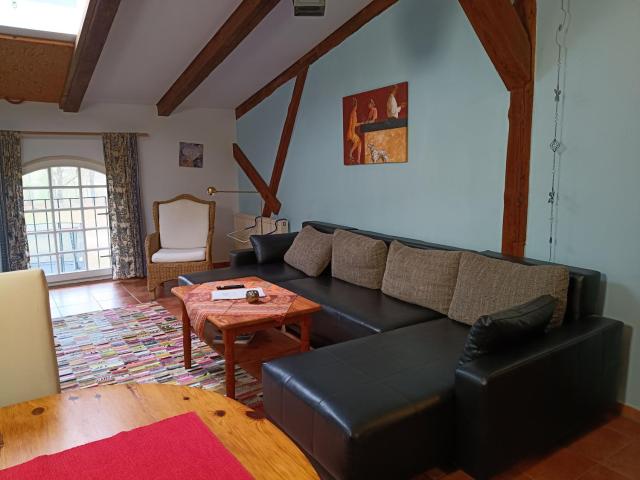 Ferien am Schloss - Wohnung 8 "der Schafstall", Ferienwohnung am Badesee