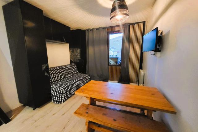 Cosy studio vue montagne, 4 pers, pkg