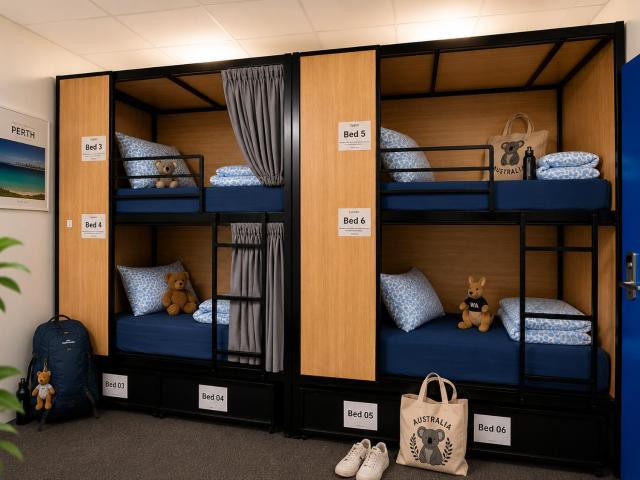 Perth City Backpackers Hostel - note - Valid passport required to check in