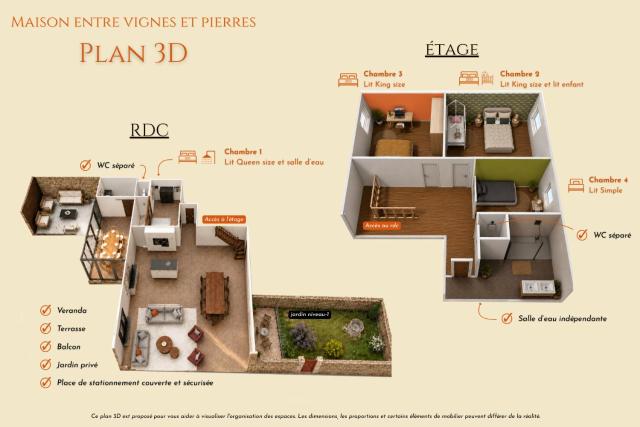 Maison entre Vignes et Pierres