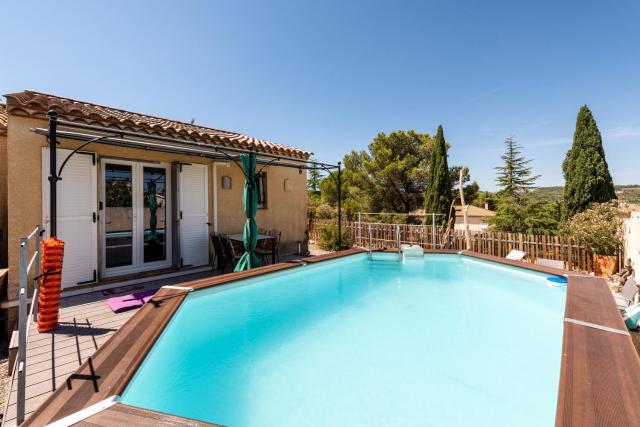 Le Cocon de Cruzy - Climatisé avec piscine privée